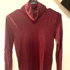 J crew cotton turtleneck
